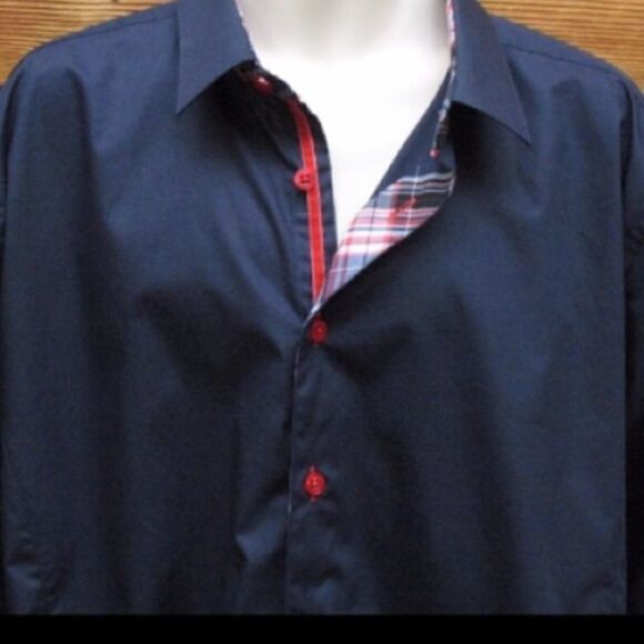 NWOT Blue Check Shirt - Picture 5 of 7